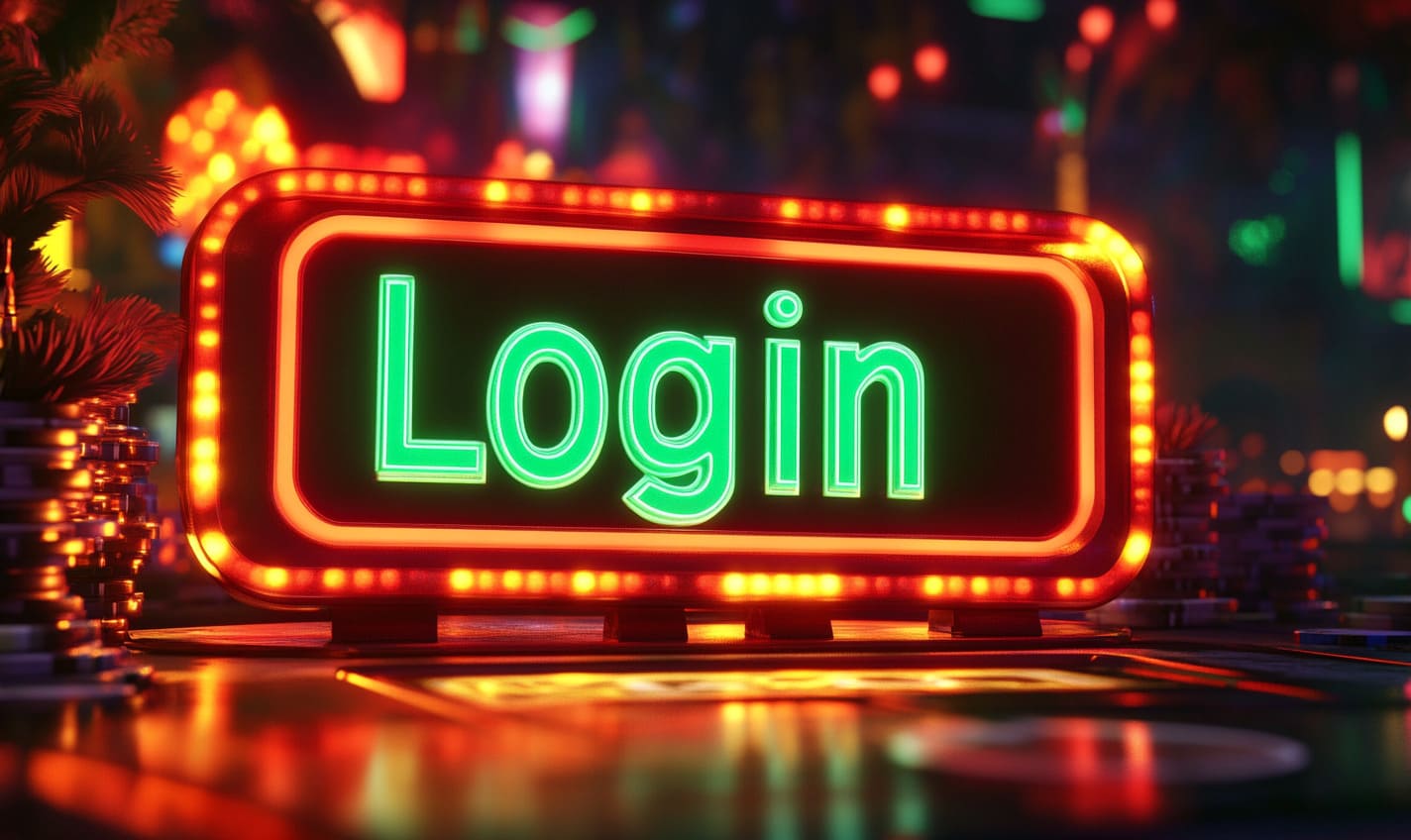 Login Processe at RANI BAJI Casino 
                              